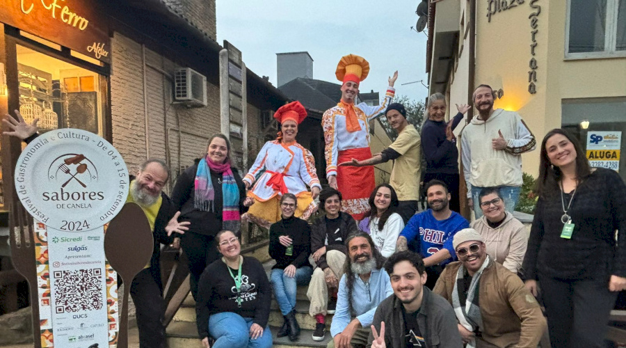 22 artistas abrem a programação do Festival Sabores de Canela a partir do dia 04 de setembro