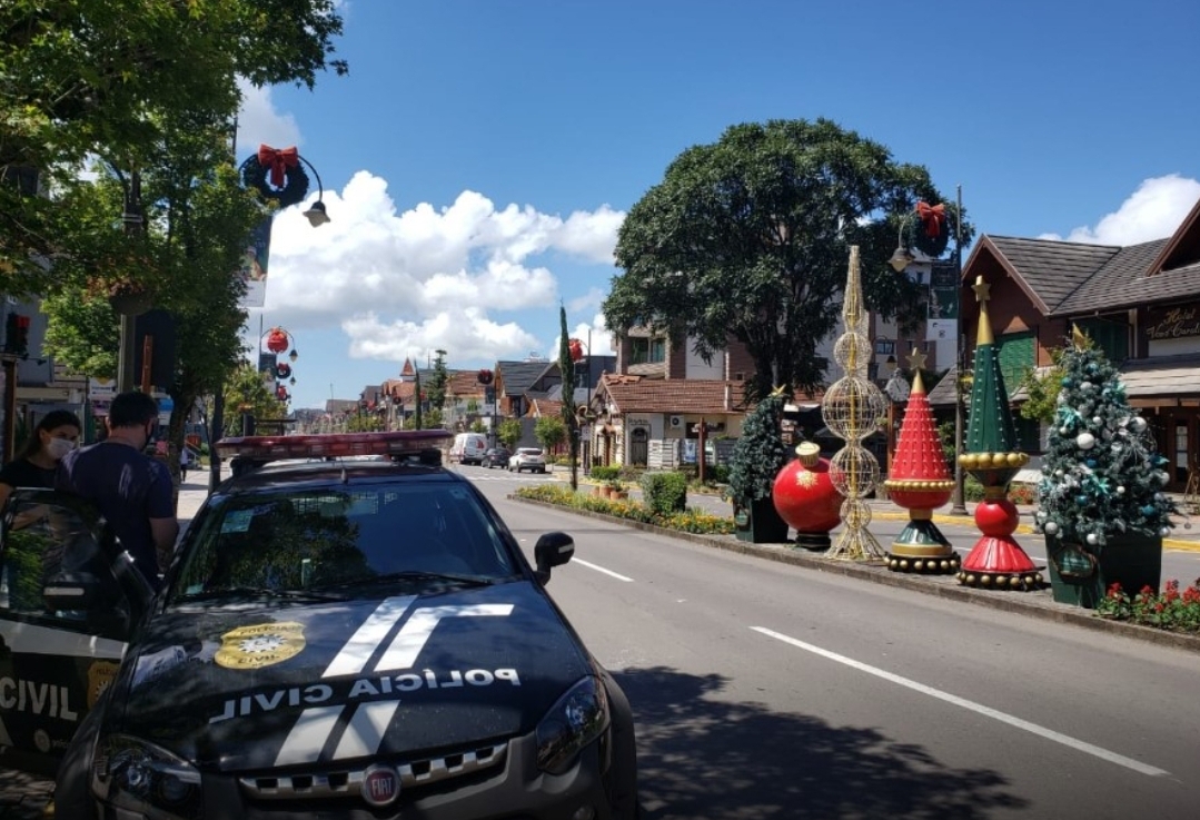 Policia Civil prende em Gramado suspeito de tentar estuprar menina de 9 anos