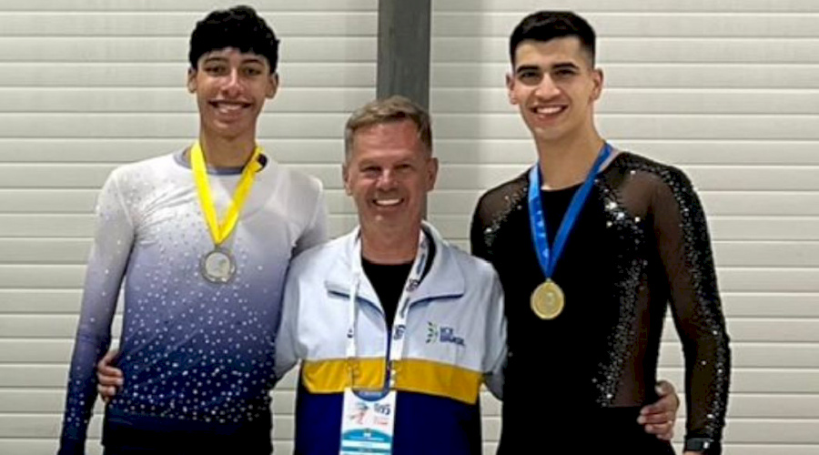 Atletas da Snowland Academy conquistam medalhas no Sul-Americano de Patinação Artística no Gelo