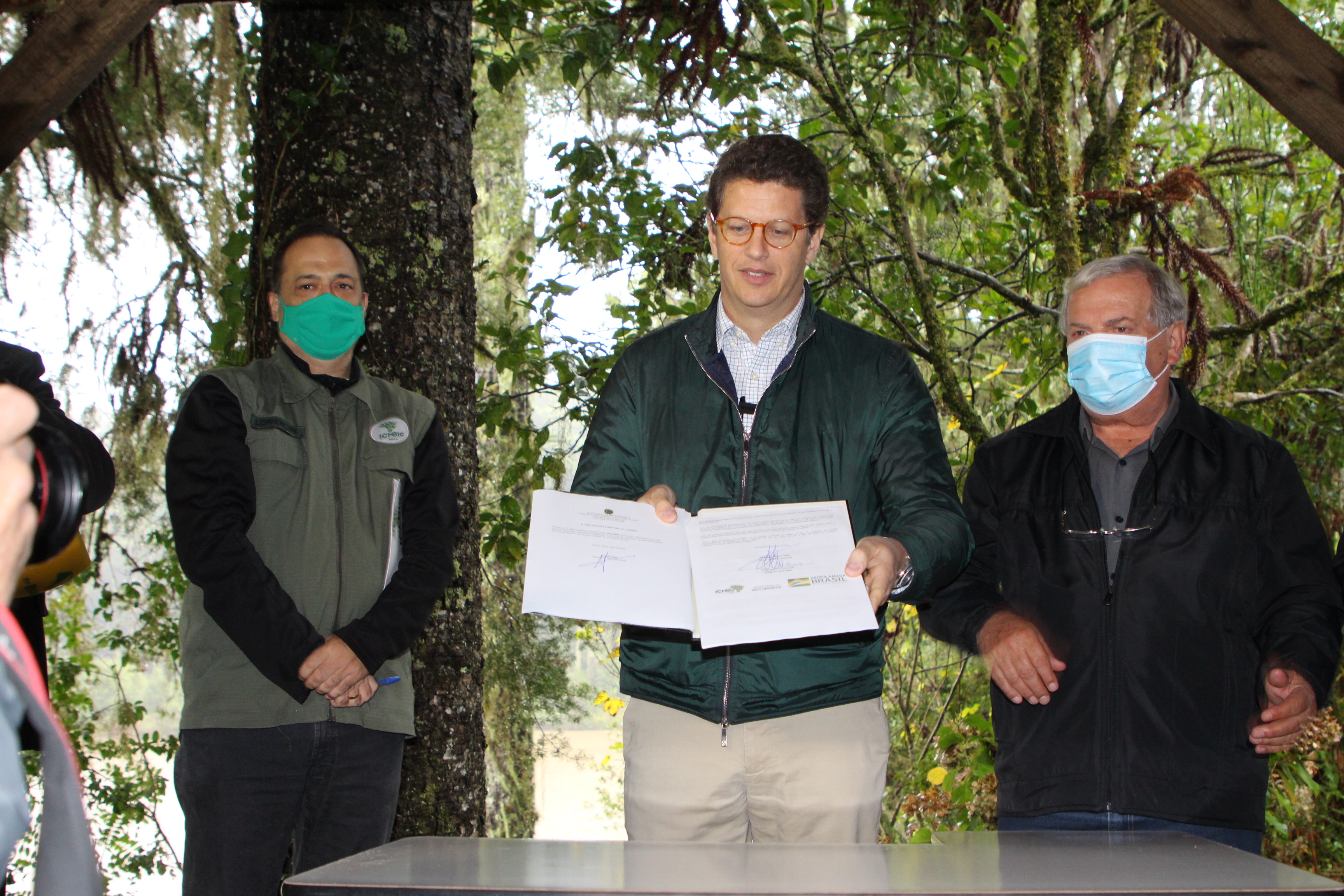 Cerimônia marca autorização de publicação do edital para concessão da Floresta Nacional de Canela