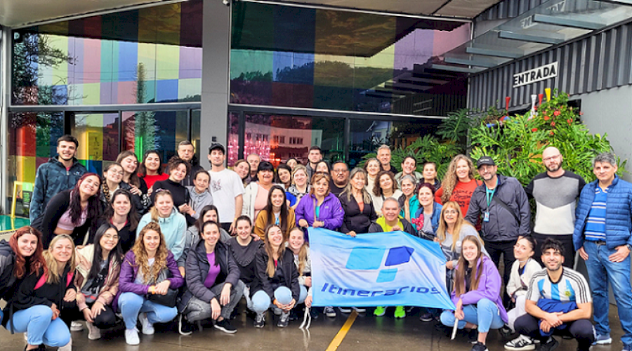 Mais de 30 agentes de turismo de Córdoba, na Argentina, realizam visitas técnicas em Gramado