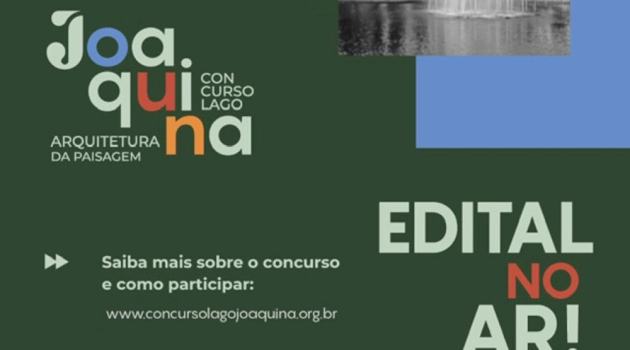 Publicado o edital do Concurso para Requalificação do entorno do Lago Joaquina Rita Bier