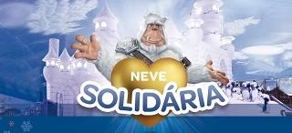 Snowland reinicia agendamento para Neve Solidária