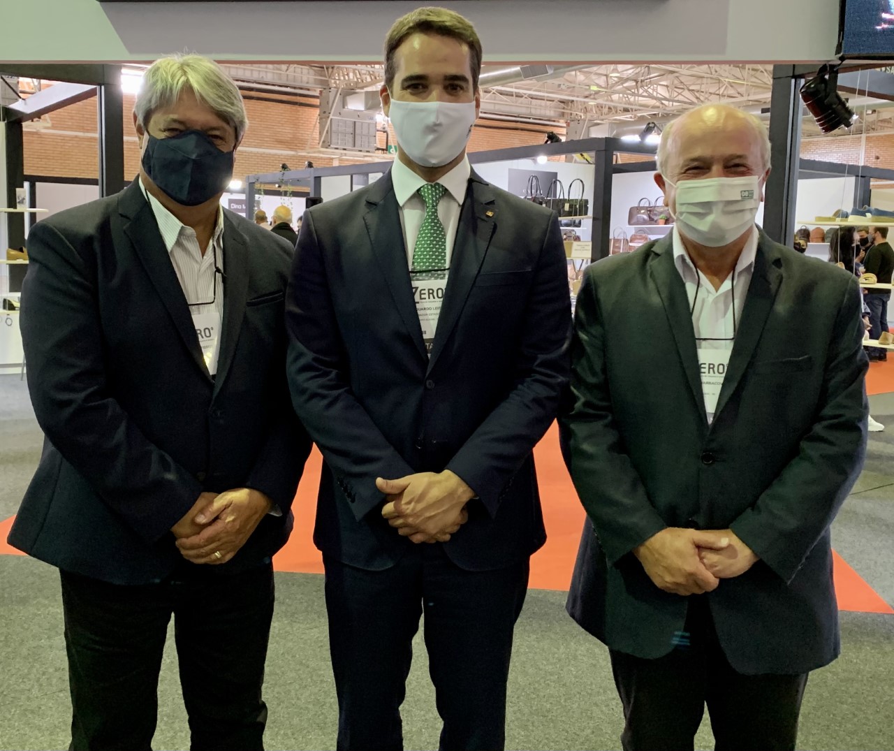 Nestor e Luia marcam presença na Zero Grau e recepcionam governador