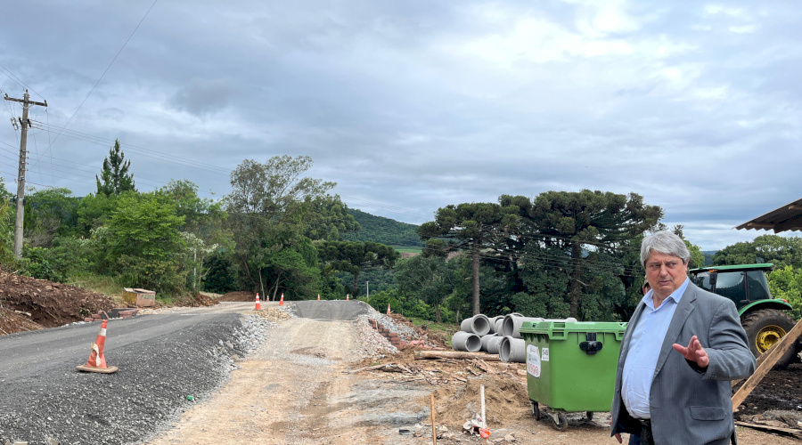Pavimentação na linha Marcondes avança e promete transformar a região até 2025