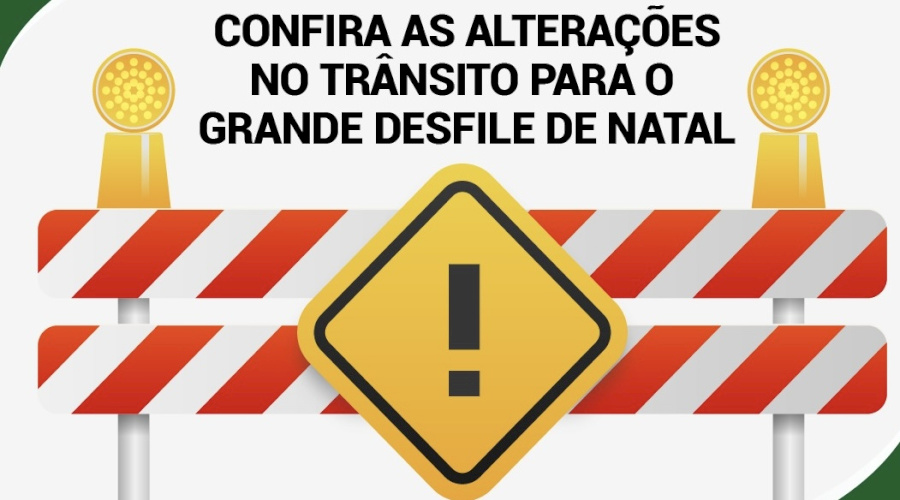 Confira as alterações no trânsito para o Grande Desfile de Natal no Centro de Gramado
