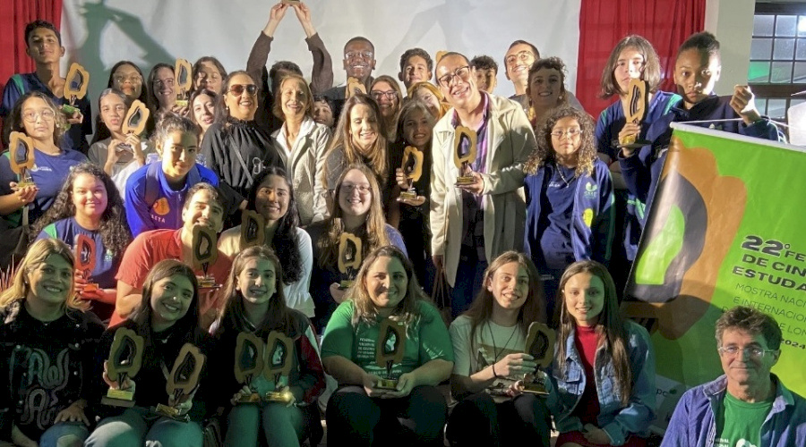 Educavídeo recebe três prêmios no Festival Estudantil de Guaíba