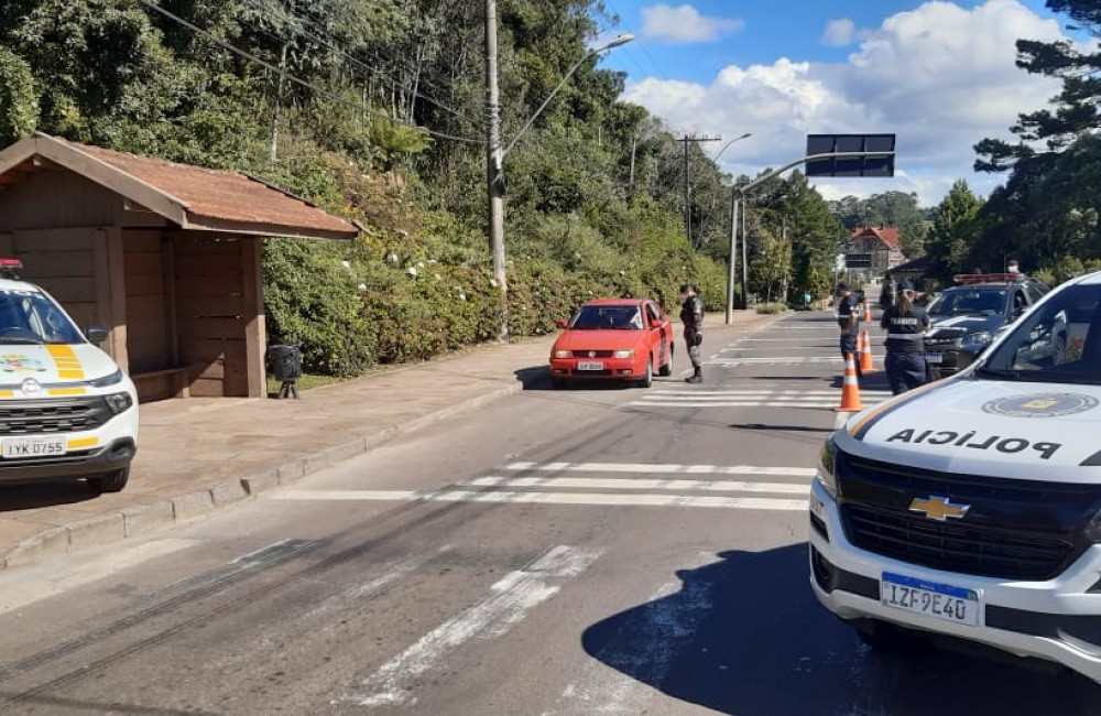 Barreiras informativas permanecem no final de semana em Gramado