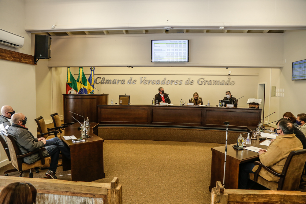 Em audiência pública, Legislativo e Prefeitura de Gramado apresentam as metas fiscais de 2021